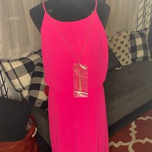 Hot Pink Maxi Dress